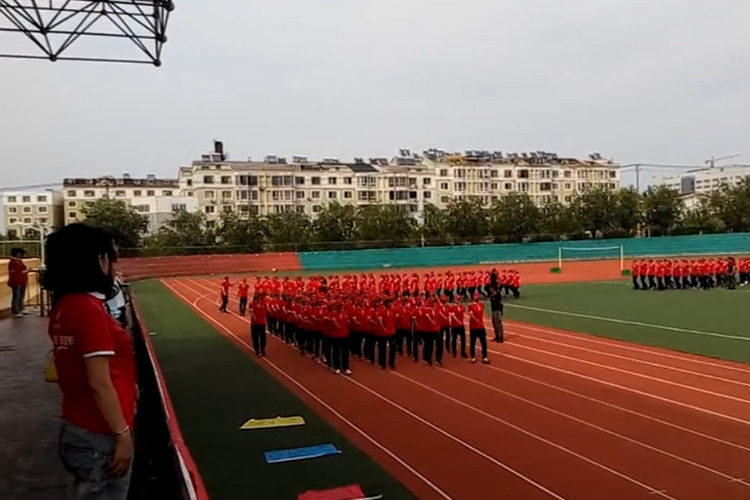 葫蘆島百大集團軍訓